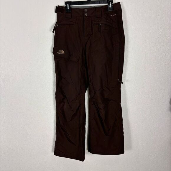 The North Face Brown Hyvent Insulated Women's Ski/Snowboard Snowpants Size Small - Picture 1 of 8